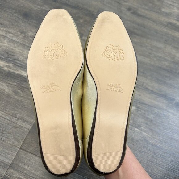 Mootsies Tootsies Leather‎ Women Size 6.5 Gold Slip On Flats 33751 - Picture 8 of 10